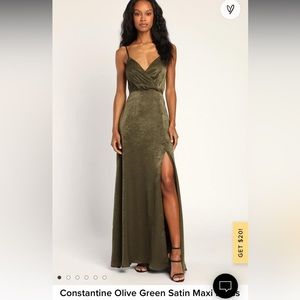 Lulus dress bridesmaid dress worn once